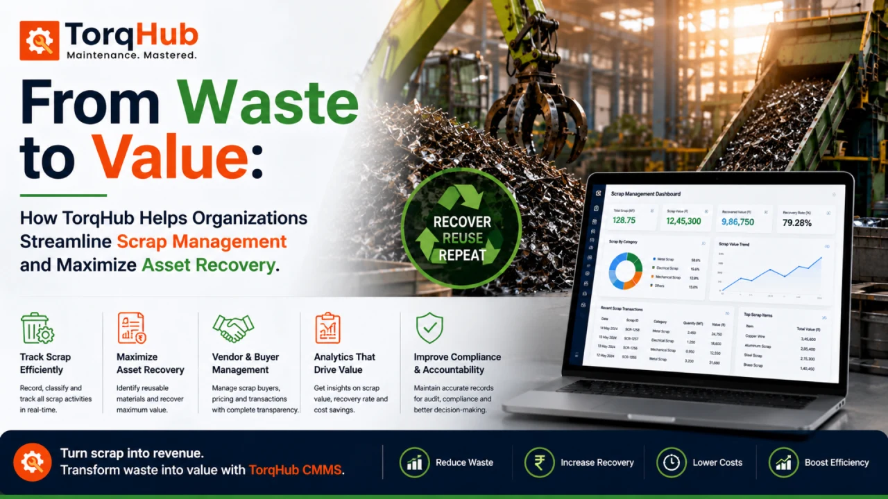 From Waste to Value: How TorqHub Helps Organizations Streamline Scrap Management and Maximize Asset Recovery