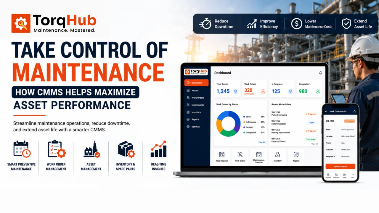 Take Control of Maintenance: How CMMS Helps Maximize Asset Performance